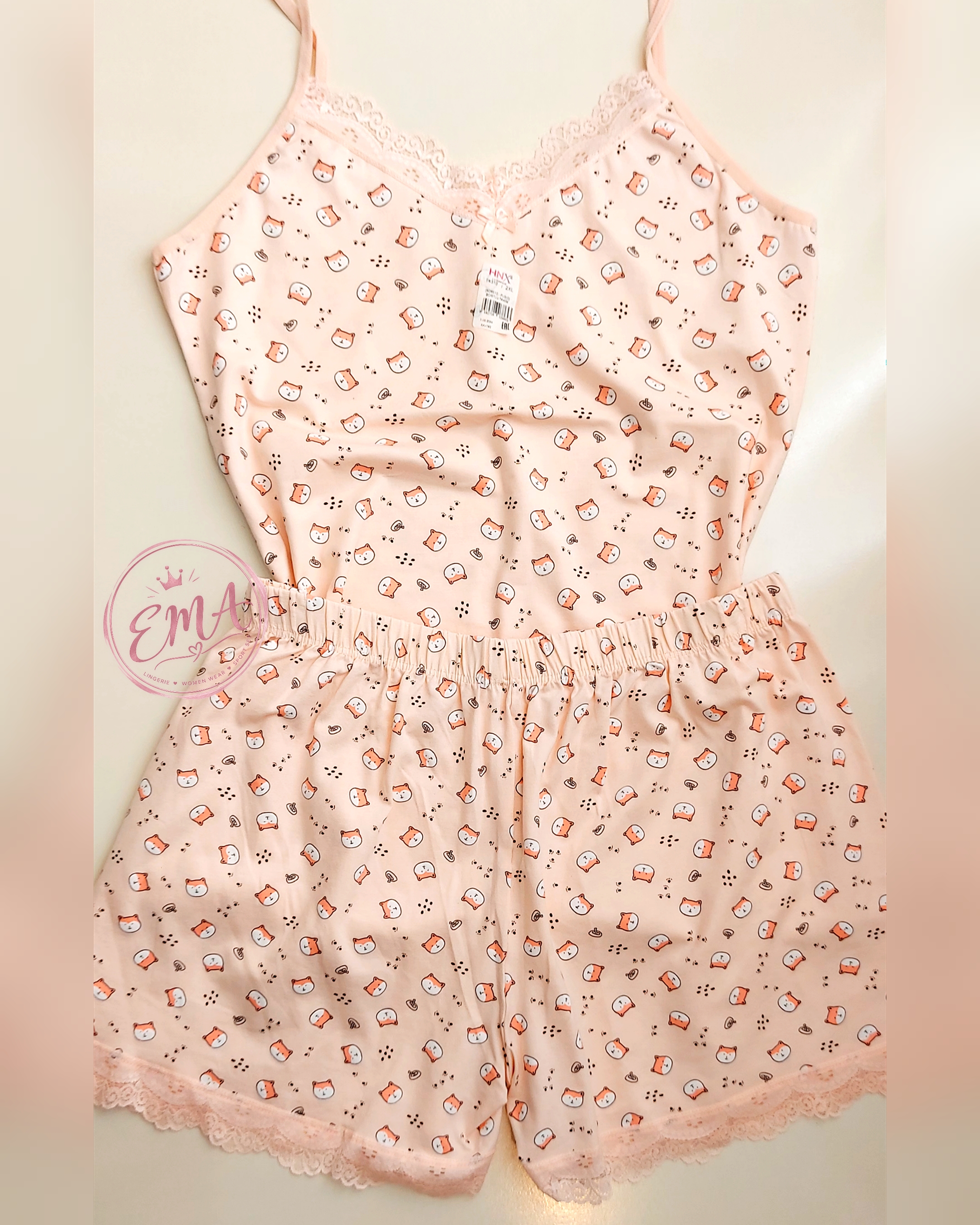 تاپ و شورتک زنانه برند هونکس ترک